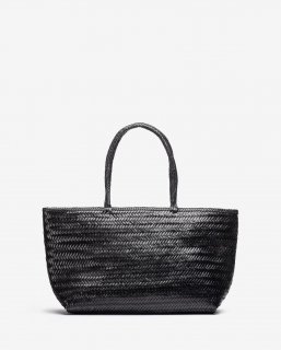Unisa Mujer Bolso shopper trenzado - Negro