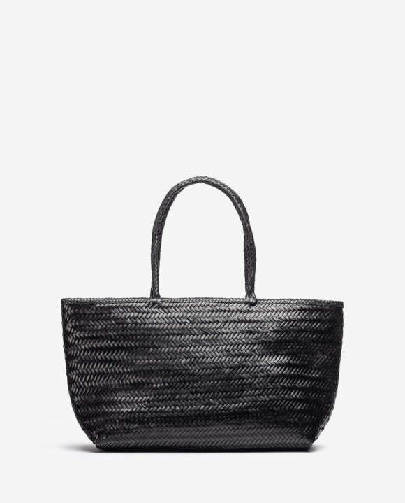 Unisa Mujer Bolso shopper trenzado - Negro