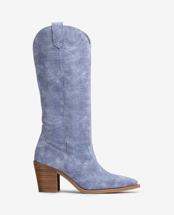 Unisa Mujer Bota western - Azul