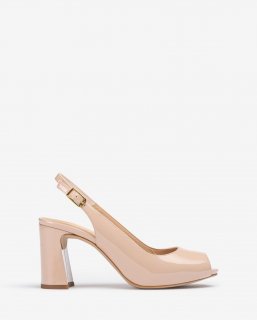 Unisa Mujer Peep-toe destalonado - Rosa
