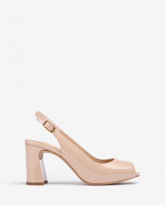 Unisa Mujer Peep-toe destalonado - Rosa