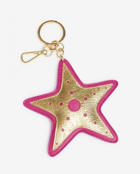 Unisa Mujer Llavero estrella Unisa - Rojo