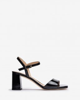 Unisa Mujer Sandalia de charol - Negro