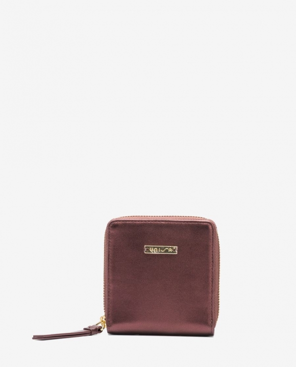 Unisa Mujer Cartera piel con cremallera - Rojo