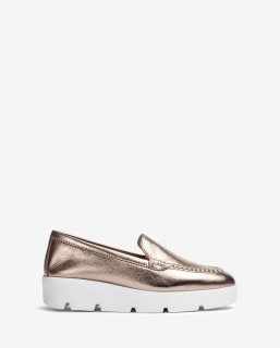 Unisa Mujer Mocasín con plataforma - Bronce