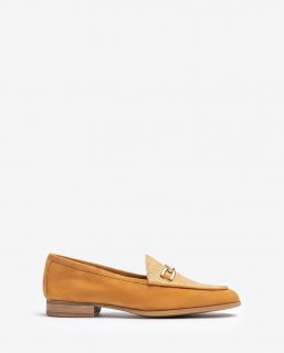 Unisa Mujer Mocasín con adorno - Marrón