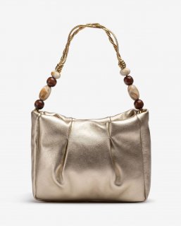 Unisa Mujer Bolso de mano con adorno en asas - Oro