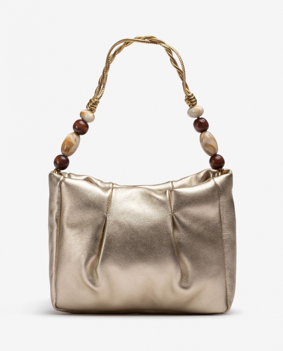 Unisa Mujer Bolso de mano con adorno en asas - Oro