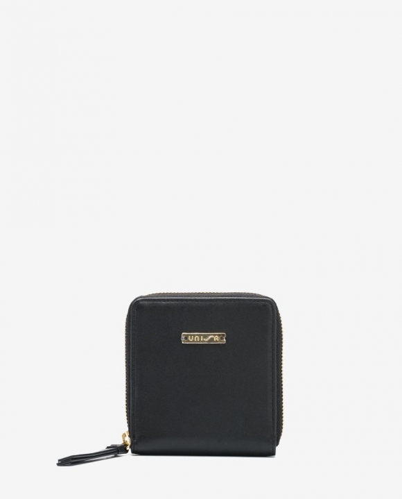 Unisa Mujer Cartera piel con cremallera - Negro