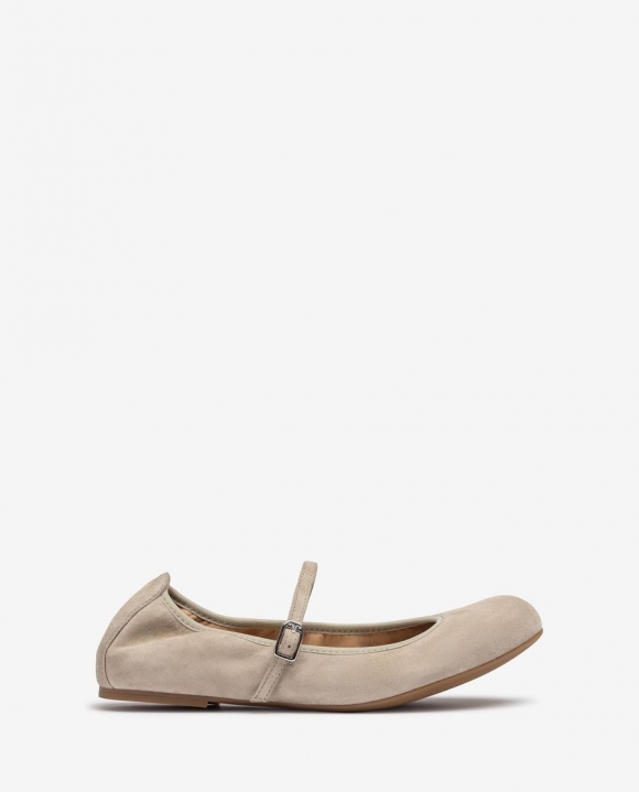 Unisa Mujer Bailarina con correa - Beige