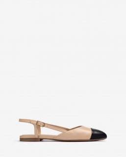 Unisa Mujer Destalonado plano bicolor - Beige