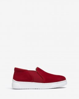Unisa Mujer Deportivo slip-on - Rojo Intenso