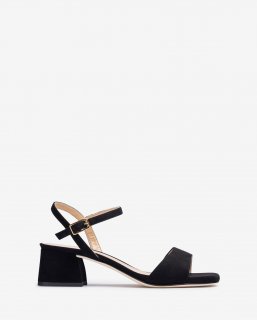Unisa Mujer Sandalia con tacón ancho - Negro