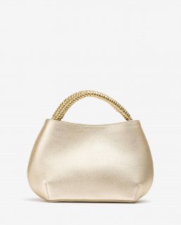 Unisa Mujer Bolso de mano con asa en espiral - Oro