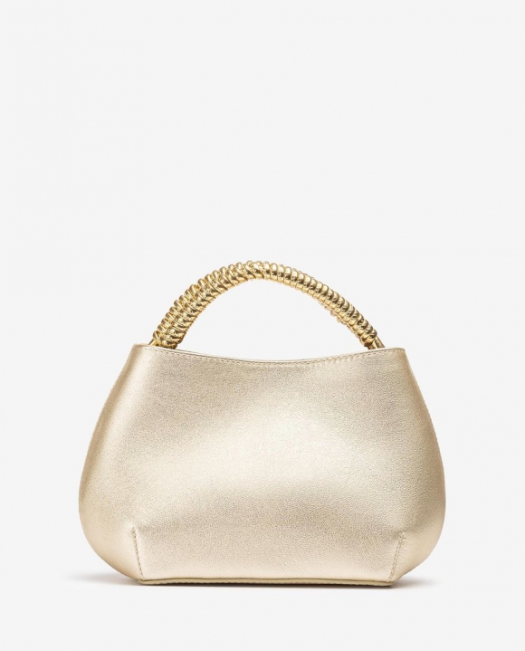 Unisa Mujer Bolso de mano con asa en espiral - Oro
