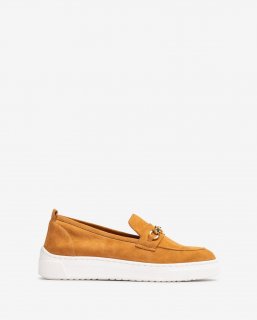 Unisa Mujer Mocasín con suela deportiva - Marrón