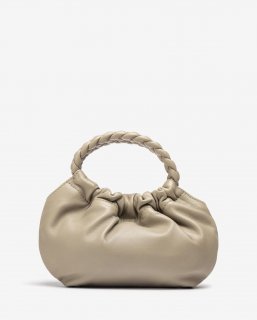 Unisa Mujer Bolso pequeño con asas trenzadas - Verde