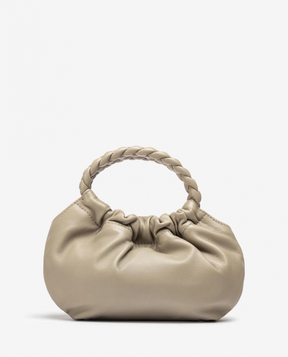 Unisa Mujer Bolso pequeño con asas trenzadas - Verde
