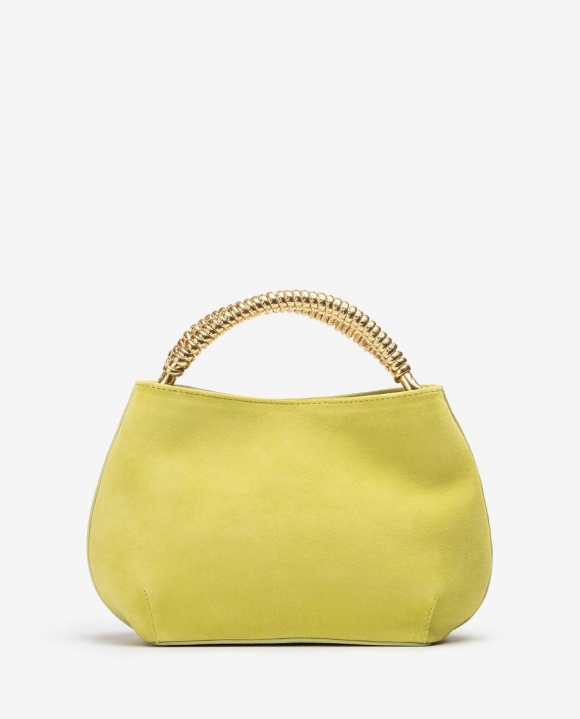 Unisa Mujer Bolso de mano con asa en espiral - Verde