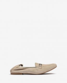 Unisa Mujer Mocasín plano sin forro - Beige