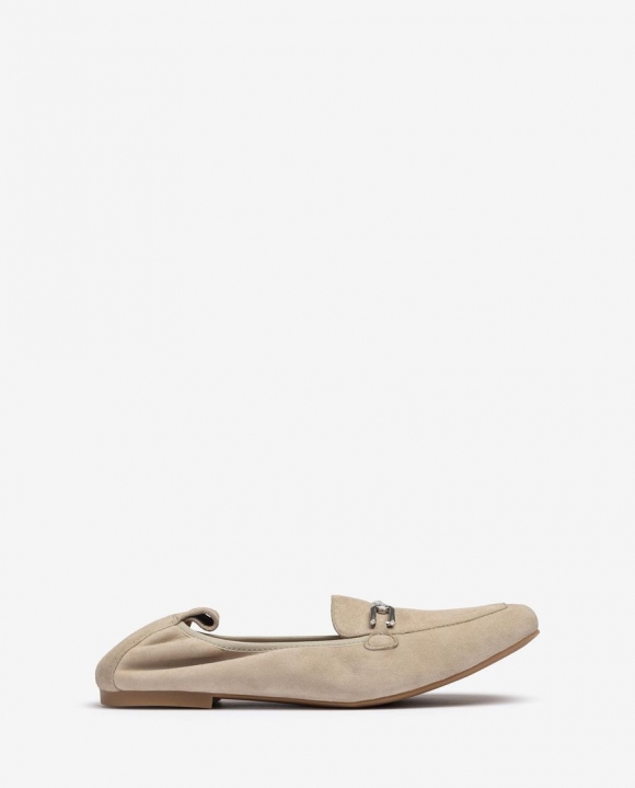 Unisa Mujer Mocasín plano sin forro - Beige