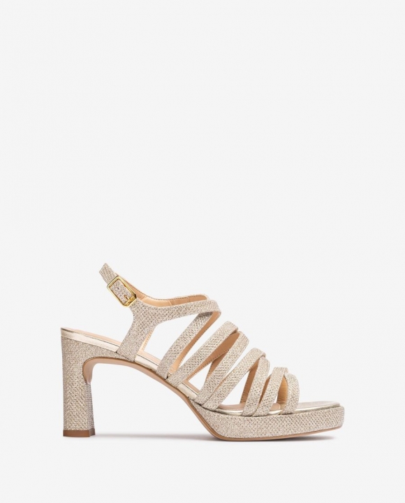 Unisa Mujer Sandalia multi-tiras - Oro