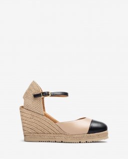 Unisa Mujer Alpargata con puntera - Beige