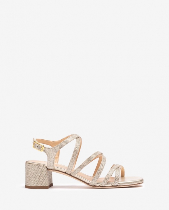 Unisa Mujer Sandalia multi-tiras - Oro