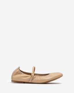 Unisa Mujer Bailarina con correa - Beige