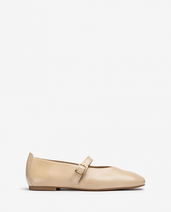 Unisa Mujer Bailarina con correa - Beige