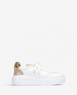 Unisa Mujer Deportivo con maxi-suela - Blanco