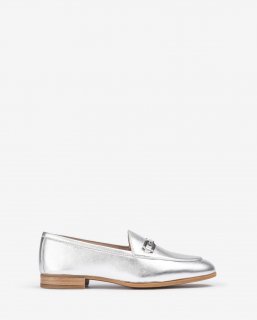 Unisa Mujer Mocasín con adorno - Plata
