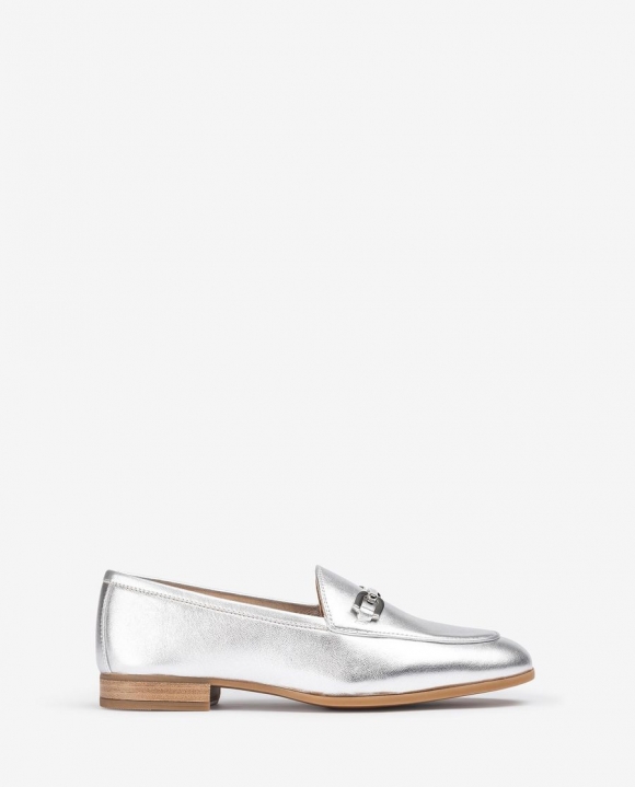 Unisa Mujer Mocasín con adorno - Plata