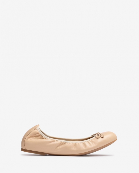 Unisa Mujer Bailarina de punta redonda - Beige
