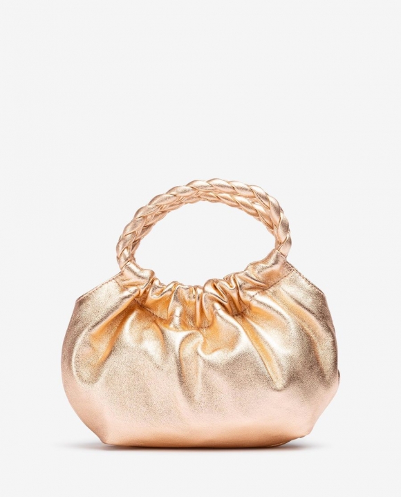 Unisa Mujer Bolso pequeño con asas trenzadas - Rosa