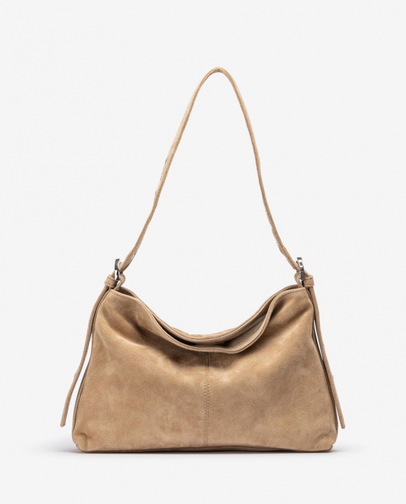Unisa Mujer Bolso mediano con tachuelas - Beige