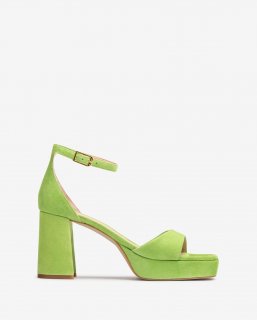Unisa Mujer Sandalia de vestir pala y talón - Verde