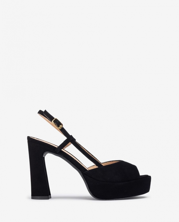 Unisa Mujer Sandalia con plataforma y tacón alto - Negro Unisa Mujer Sandalia con plataforma y tacón alto - Negro