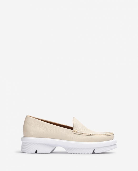 Unisa Mujer Mocasín con suela track - Beige