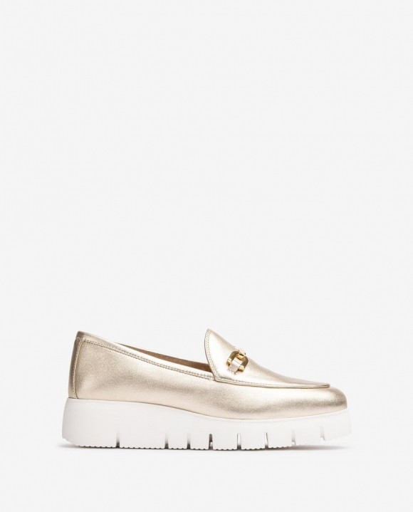 Unisa Mujer Mocasín con plataforma - Oro Unisa Mujer Mocasín con plataforma - Oro