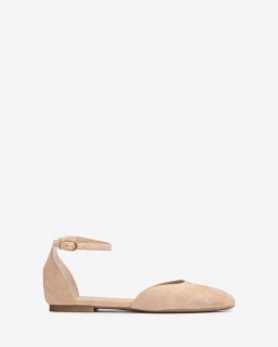 Unisa Mujer Bailarina pala-talón - Beige
