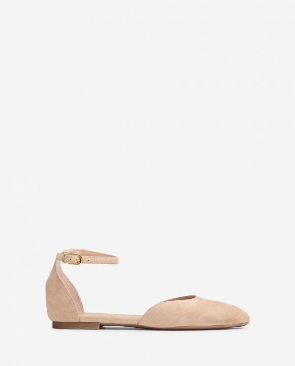 Unisa Mujer Bailarina pala-talón - Beige