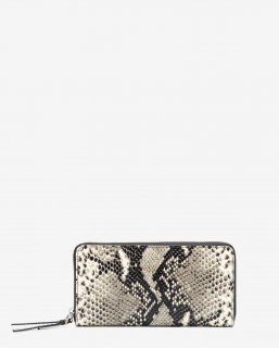 Unisa Mujer Cartera fina serpiente - Blanco