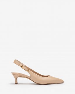 Unisa Mujer Destalonado fabricado en piel - Beige