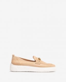 Unisa Mujer Mocasín con suela deportiva - Beige