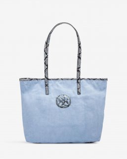 Unisa Mujer Bolso shopper en Ecolino - Azul
