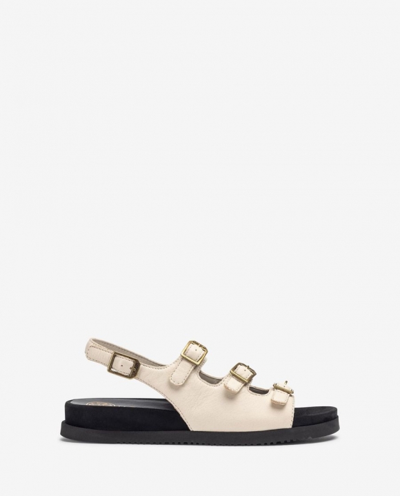 Unisa Mujer Sandalia con piso track - Blanco