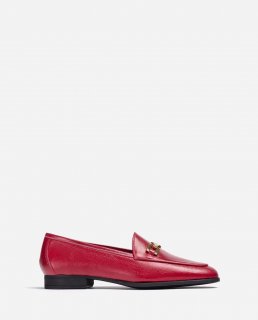Unisa Mujer Mocasín de punta redonda - Rojo