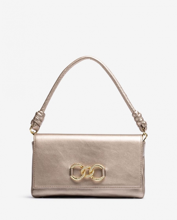 Unisa Mujer Bolso de hombro con adorno - Bronce