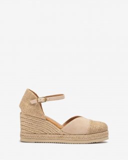 Unisa Mujer Alpargata con Ecolino - Beige Unisa Mujer Alpargata con Ecolino - Beige
